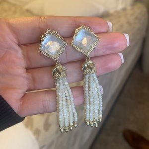 Kendra Scott beaded tassel earrings